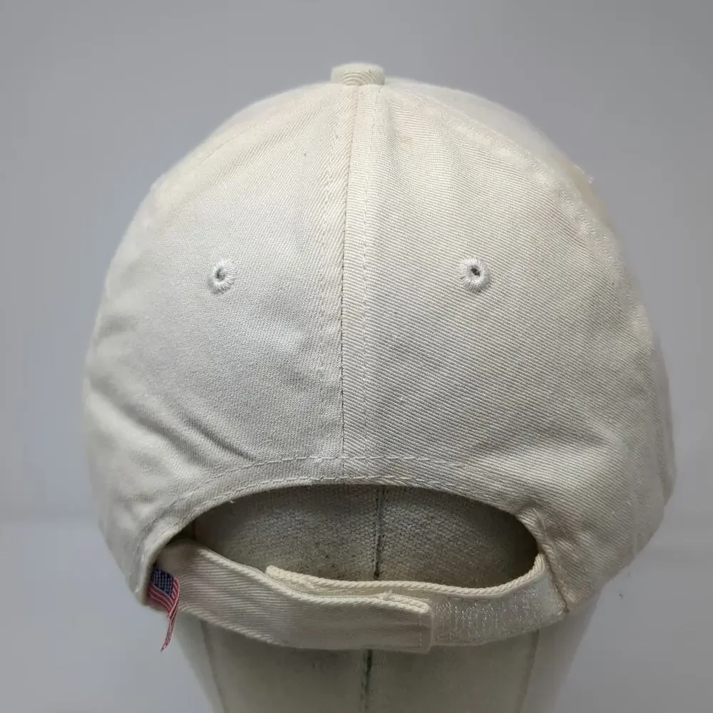 Bayside Baseball Cap Beige One Size Wilkes-Barre VA USA Veteran Hat Strapback
